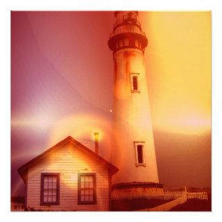 Vintage Lighthouse Invitation