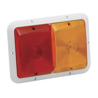 Bragman 84 Series Standard Taillight (Recessed Double Red, Amber with White Base) Sports & Outdoors