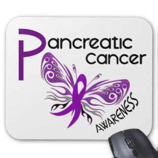 Pancreatic Cancer BUTTERFLY 3.1 Mouse Pads