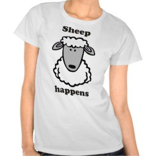 Sheep happens tshirt