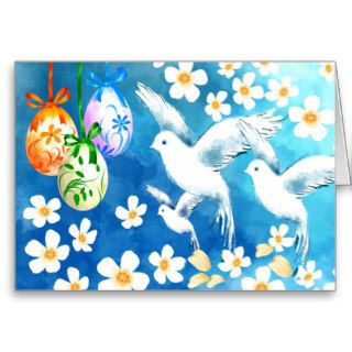 Buona Pasqua. Italian Easter Greeting Card