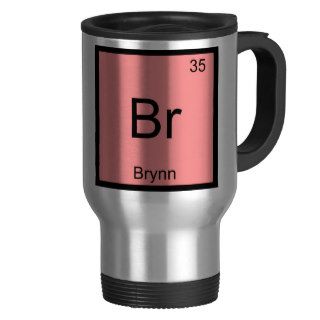 Brynn Name Chemistry Element Periodic Table Mug
