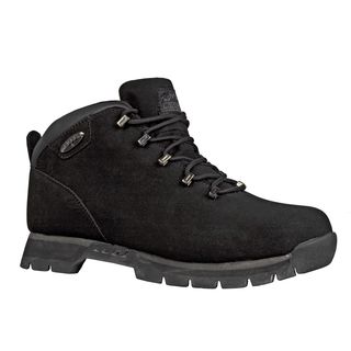Lugz Men's 'JAM II' Black Leather Lace up Ankle Boots Lugz Boots
