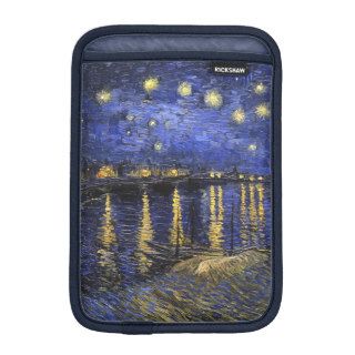 Vincent Van Gogh Starry Night Over The Rhone iPad Mini Sleeve
