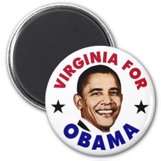 Virginia For Obama Magnet