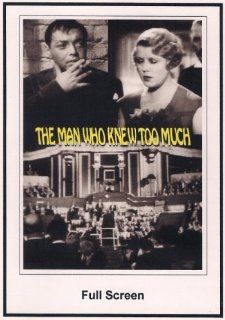 The Man Who Knew Too Much 1934 Leslie Banks, Edna Best, Peter Lorre, Frank Vosper, Alfred Hitchcock Movies & TV