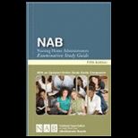 Nab Nursing Home Administration Examination Study Guide