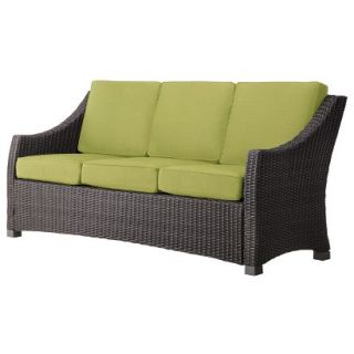 Wicker Sofa Threshold Lime Green Patio Furniture, Belvedere Collection