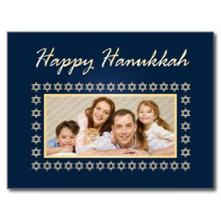 Personalized Hanukkah Postcard