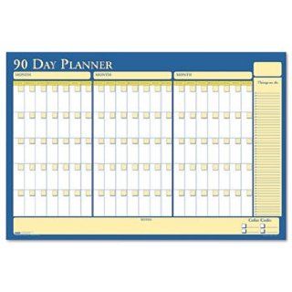 3 Pack Nondated Reversible Laminated Organizer, 90/120 Day, 36 x 24 by HOUSE OF DOOLITTLE (Catalog Category Calendars, Planners & Briefcases / Boards/Planning) 