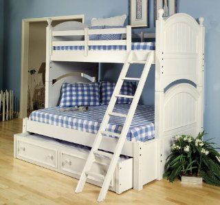 481 Summer Breeze Twin over Full Bunk Bed Bedroom Set by Legacy Classic Kids   Childrens Furniture