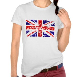 Great Britain Flag Tee Shirts