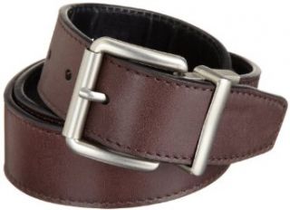 Timberland Men's Leather Pull Up Reversible Belt, Brown/Black, 36 Clothing