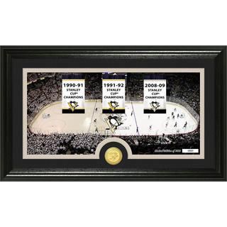 Pittsburgh Penguins ?Tradition? Minted Coin Pano Photo Mint Highland Mint Hockey
