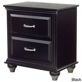 Fully Assembled Nightstand with Two Drawers (26" x 16" x 24") Lang Furniture Kids' Storage