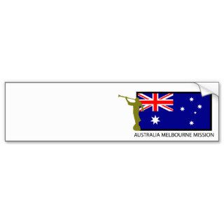 AUSTRALIA MELBOURNE MISSION LDS CTR BUMPER STICKERS