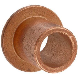 Bunting Bearings FF501 2 5/16" Bore x 1/2" OD x 3/8" Length 9/16" Flange OD x 1/16" Flange Thickness Powdered Metal SAE 841 Flanged Bearings Flanged Sleeve Bearings