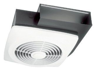 Broan Model 502 10 Inch Wall Ceiling Mount Side Discharge Utility Fan, 270 CFM, 8.0 Sones   Bathroom Fans  