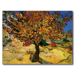 Van Gogh Mulberry Tree (F637) Fine Art Postcards