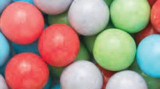 Sour Cotton Candy Gumballs, 1LB  Chewing Gum  Grocery & Gourmet Food