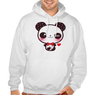 Kawaii panda hoodie