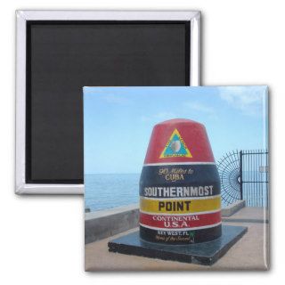 Southernmost Point Buoy Key West Florida Magnet