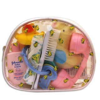 Convenience Kits 487 Johnson & Johnson 9 Piece Baby Toy and Travel Kit with Bag (Case of 6)