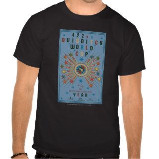 Quidditch World Cup Blue Poster Shirts