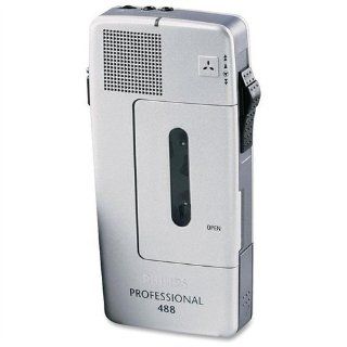 Pocket Memo 488 Slide Switch Minicassette Voice Recorder  Microcassette Recorders   Players & Accessories
