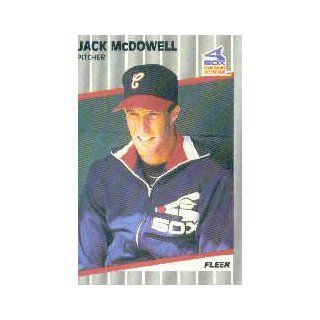 1989 Fleer #504 Jack McDowell Sports Collectibles
