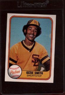 1981 Fleer #488 Ozzie Smith Mint *201815 Sports Collectibles