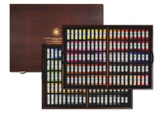 Mungyo Gallery Handmade Soft Pastel Wood Box Set of 200   Assorted Colors