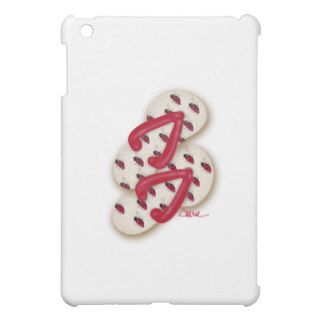 Lady Bug Flip Flops Cover For The iPad Mini