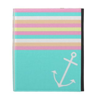 Candy Nautical iPad Folio Covers