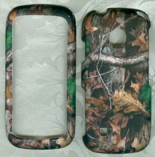 Camo Tree Advantage Faceplate Hard Case Protector for Tracfone Straight Talk Lg 505c Lg505c Cell Phones & Accessories