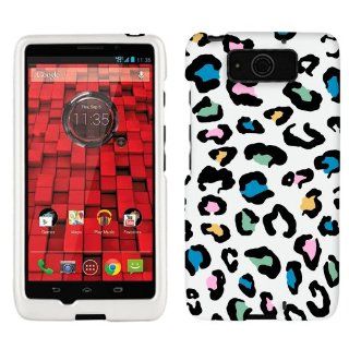 Motorola Droid Ultra Maxx Coloful Leopard Phone Case Cover Cell Phones & Accessories
