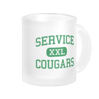 Service   Cougars   High School   Anchorage Alaska Mug