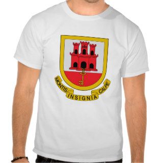 Coat of arms of Gibraltar T shirt