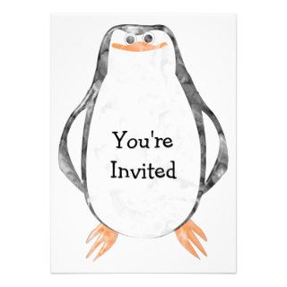 Penguin Invitation For Any Occasion