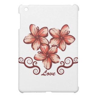 Love Hawaii Plumeria iPad Mini Case