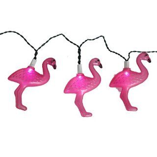 Pine Top Sales 508 N001 Solar Flamingo String Lights   Close To Ceiling Light Fixtures  