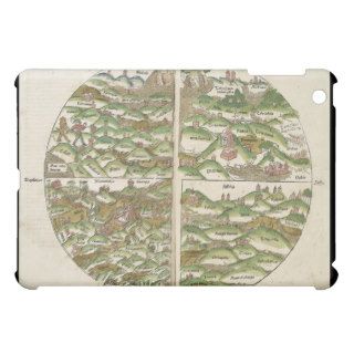 1475 Oldest Known Woodcut World Map iPad Mini Cover