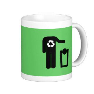 Funny recycle mugs