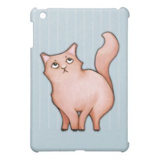 Grumpy Cats Sue stripes iPad Mini Matte Case iPad Mini Cases