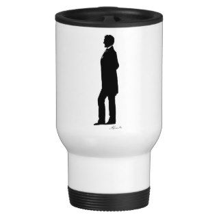 Abraham Lincoln Silhouette Coffee Mugs