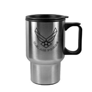 14oz US Air Force Stainless Steel Travel Mug W/Handle L1  Other Products  