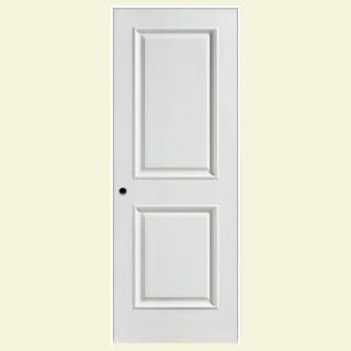 Masonite Palazzo Capri Smooth 2 Panel Square Solid Core Primed Composite Prehung Interior Door 108862
