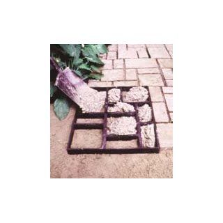 Pathmate Concrete Stepping Stone Mold, Random  Outdoor Decorative Stones  Patio, Lawn & Garden