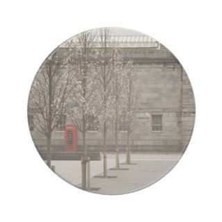 Red Phone Box in Royal William Yard Drink Coasters