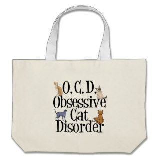 Obsessive Cat Disorder Tote Bag